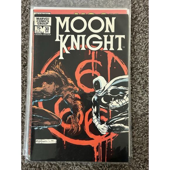 Moon Knight 1st Series #26, 28, 30, 31, 32, 35 (1983 Marvel) Lot of 6 - 2 KEYS - Picture 4 of 7